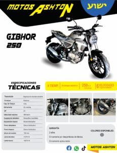 gibhor 250c.c.